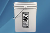 5 Gallon Bucket - White